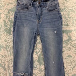 Hollister high rise super skinny jeans